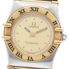 オメガ OMEGA コンステレーション フルバー クォーツ レディース_  