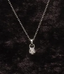 美品 ミッシェルクラン ネックレス Pt Pt900 レディース MICHEL KLEIN