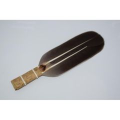 茶道具 三つ羽 羽箒 時代物 旧家蔵出し美品 茶会用 茶釜 点前 送料無料