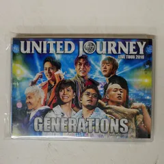 GENERATIONS FROM EXILE TRIBE/GENERATIONS LIVE TOUR 2018 UNITED JOURNEY/エイベックス・エンタテインメント RZBD-86753 DVD □