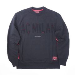 ディーゼル DIESEL×AC MILAN スウェット XL トレーナー AC ブラック