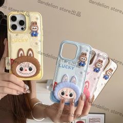 スマホケース　ラブブLabu　iPhone対応　アイフォンケース　iPhone16pro/16promax/15/14/13　可愛いケース　海外限定　新品未使用　4カラー選択可能