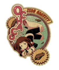 My Hero Academia Travel Sticker 2 3 Ochaco Uraraka