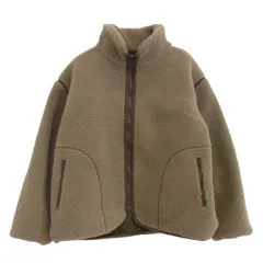 Plage プラージュ 21AW reversible boa ブルゾン リバーシブル フリースジャケット ライトブラウン系 38【美品】【中古】のサムネイル
