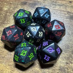 MTG FF 20面、10面ダイス ライフカウンター ギフトバンドル MTG バンドル ダイス サイコロ 20面ライフカウンター FF