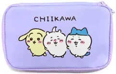 【中古】雑貨 ちいかわ＆ハチワレ＆うさぎ(パープル) スリムポーチ 「ちいかわ なんか小さくてかわいいやつ×しまむら」