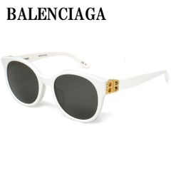 バレンシアガ BALENCIAGA BB0134SA 005 55mm サングラス アジアンフィット アイウェア グレー ホワイト