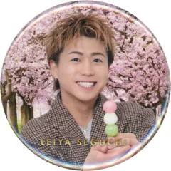 【中古】バッジ・ピンズ 瀬口黎弥(FANTASTICS) 56mm缶バッジ 花背景ver. 「TRIBE KINGDOM」 オンラインカプセル景品