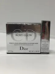 F1382 K Christian Dior クリスチャンディオール アディクト スクラブ＆バーム 001 3.5g・ディオールスキン ロージーグロウ 001 ペタル 7.5g 計2点セット