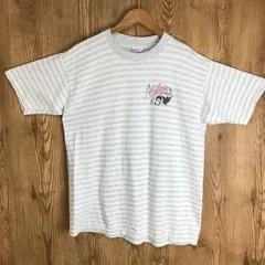 USA製 90s VINTAGE ELVIS PRESLEY ボーダーT ロックT バンドT 半袖 Tシャツ サイズ メンズ L シングルステッチ 90年代 エルビスプレスリー 古着 s24070619