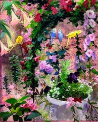周春芽 超大判版画作品『春 pink blossom』村上隆 奈良美智 草間彌生