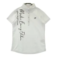 サイズ：1 MASTER BUNNY EDITION マスターバニーエディション  半袖ポロシャツ  ホワイト系 [240101473628] ゴルフウェア レディース ストスト