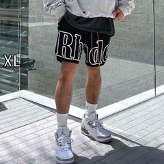 Rhude ショートパンツ ブラック Mサイズ - メルカリ