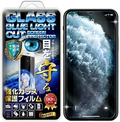 rise products co., ltd. RISEブルーライトカットガラスiPhone 11 Pro/XS/X フィルム ガラスフィルム 保護フィルム