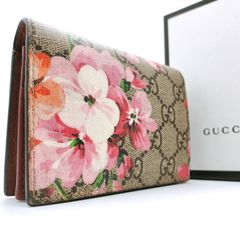 高貴なる花園✨】 GUCCI グッチ 二つ折り財布 ブルームス GG柄