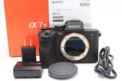 5258ショット！SONY(ソニー) フルサイズ ミラーレス一眼カメラ α7IV ボディ ブラック ILCE-7M4