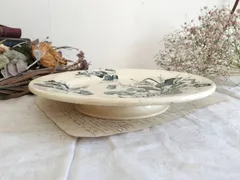 1900年 リュネヴィル デザート・プレート パニエ皿