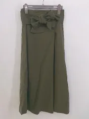 ◇ ◎ BABYLONE バビロン ロング 台形 スカート サイズ38 カーキ レディース P  【中古】 【1211280002915】のサムネイル