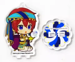 【中古】雑貨 朱桜司 「あんさんぶるスターズ!!×animatecafe トレーディングアクリルスタンドキーホルダー ESアニバーサリーパークVer. Cグループ」