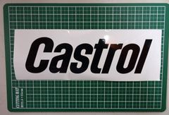 castrolステッカー黒/希少品