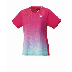 YONEX　ウィメンズゲームシャツ(スリムタイプ)　ブライトピンク　Lサイズ/20813