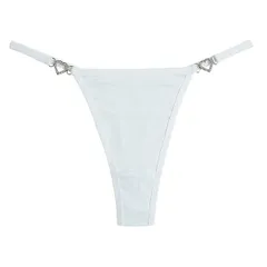 Tバックショーツ レディース シンプル 無地 ハートチャーム付き 両サイドアクセ ランジェリー セクシー 下着 インナー パンティー 単色 黒 白 茶 赤  rt-035