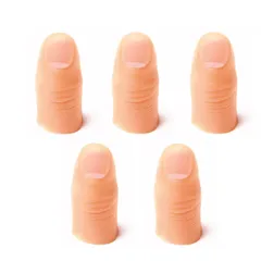 【人気商品】手品の道具 フィンガー切断 偽ソフト親指 5点セット マジック マジックトリック指 サムチップ ステージショープロップ DFsucces