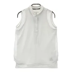 サイズ：J32 ADIDAS GOLF アディダスゴルフ 2022年モデル ノースリーブポロシャツ メッシュ  ホワイト系 [240101316142]# ゴルフウェア レディース ストスト
