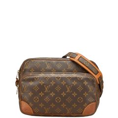 ルイ ヴィトン モノグラム ナイル M45244 ブラウン PVC レザー レディース LOUIS VUITTON【1-0217020】