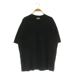 B&Y ユナイテッドアローズ BEAUTY&YOUTH ビューティー&ユース 24SS ギザコットン SUPERB クルーネック Tシャツ 半袖 XL ブラック /MY ■OS