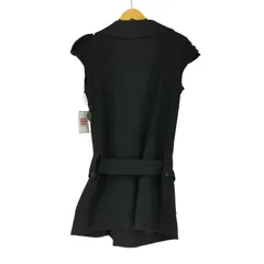 YOHJI YAMAMOTO+NOIR(ヨウジヤマモトプリュスノアール) 13AW ウール ロングジレ レディース JPN：2 【中古】【ブランド古着バズストア】 ヨウジヤマモトプリュスノアール YOHJI YAMAMOTO+NOIR 13AW ウール