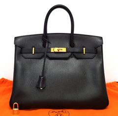 極美品】ヘンリー ハイクラス ハンドバッグ 35 カデナ ゴールド金具
