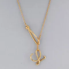 LOEWE （ロエベ） Lロゴ ネックレス ブランドジュエリー ネックレス/ペンダント/チョーカー used:AB 【中古】のサムネイル