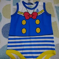 70cm ドナルドダック つなぎ ロンパース  新品