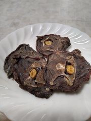 国産　無添加　鹿の肉付骨せんべい50g