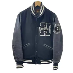 hystericglamour 羊革　レザー スタジャン　M HYSTERIC GLAMOUR（ヒステリックグラマー）の「袖レザー