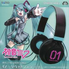 [중고] 헤드폰 (캐릭터)하츠네 미쿠 SNOW MIKU 이메디헤드폰 [VOCALOID]