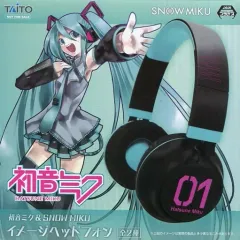 タカハシグループオリジナル　雪ミクヘッドホン 雪ミク2020 タカハシグループオリジナル雪ミクヘッドホン