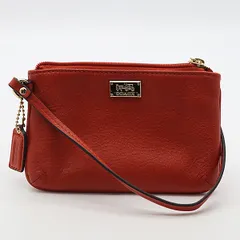 美品 コーチ レザー ポーチ・小物入れ レディース ファッション・ブランド小物 2000000 NSK KTU