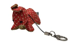 フェラガモ 携帯ストラップ 人形 うさぎ シルク ラビット ストラップ チャーム キーホルダー Salvatore Ferragamo