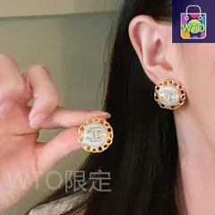 【今日特価】CHANEL ヴィンテージ ダブル C ピアス 送料無料 限定在庫セール価格！