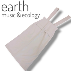 【訳あり】earth music&ecology アースミュージックアンドエコロジー スカート サス付きナロースカート ひざ下スカート アイボリー レディース【S】 1N32L0L0540