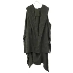 Vivienne Westwood MAN ヴィヴィアンウエストウッド マン 16AW 総柄カモフラージュウールポンチョ S25TH0004 カーキ Fのサムネイル