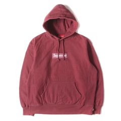 SUPREME バーガンディ コラボパーカー M - メルカリ