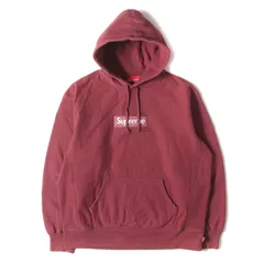 Supreme シュプリーム パーカー プラム サイズ:M | 21AW ボックスロゴ スウェットパーカー (Box Logo Hooded Sweatshirt) | トップス フーディー プルオーバー【メンズ】【中古】