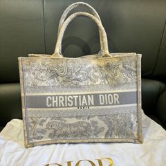 ま*ー様 Christian Dior12星座柄トートバッグミッツァ付きラージブ