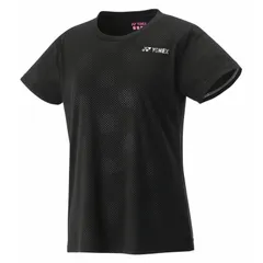 YONEX(ヨネックス) ウィメンズドライTシャツ テニス・バドミントン ウェア(ウィメンズ) (16814)、(007)ブラック