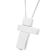 グッチ セパレート クロス ネックレス パズル シルバー925 GUCCI GUCCI グッチ ネックレス セパレート クロス 十字架 シルバー925