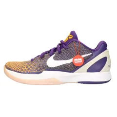 NIKE (ナイキ) ZOOM KOBE 6 429659-502 ズーム コービー ローカットスニーカー シューズ イエロー/パープル US10.5/28.5cmのサムネイル
