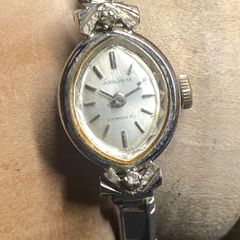 SEIKO SOLAR 21 돌 10-7140 빈티지 아날로그 핸드 와인딩 여성 시계